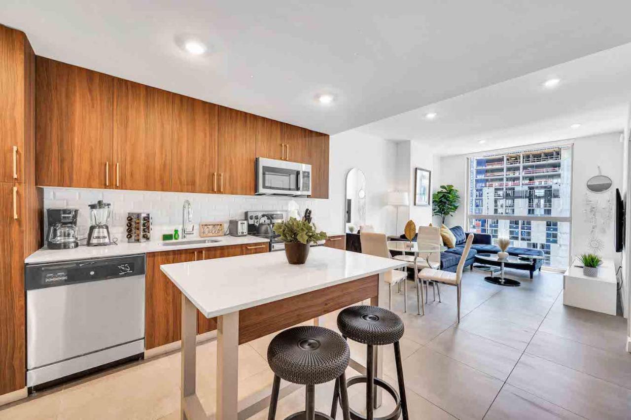 Apartament Wonderful Unit In Downtown Miami With Free Parking Zewnętrze zdjęcie